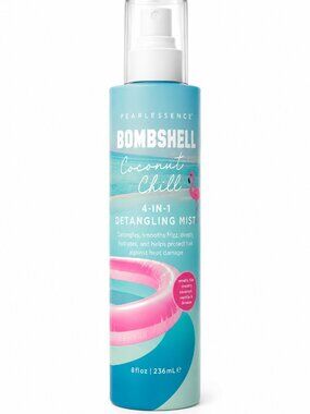 Pearlessence Bombshell Coconut Chill 4-in-1 Detangling Mist 8 fl oz Leave-In